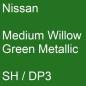 Preview: Nissan, Medium Willow Green Metallic, SH / DP3.